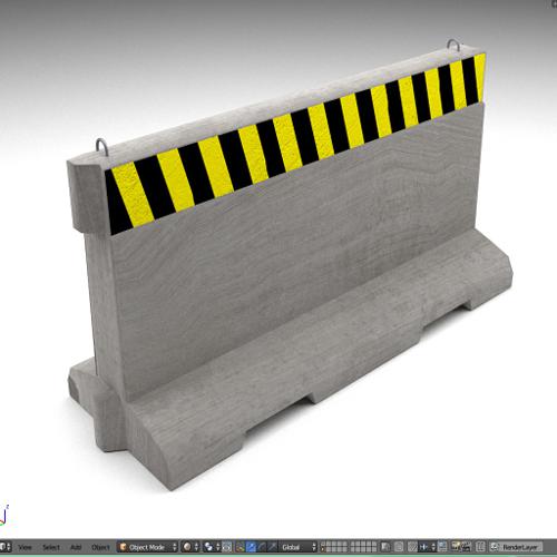 concrete barriers preview image